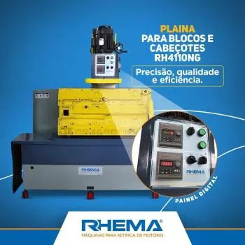 Plaina para Blocos e Cabeçotes
